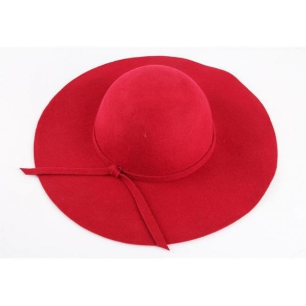 Sombrero de mujer Ala Ancha con cinta...