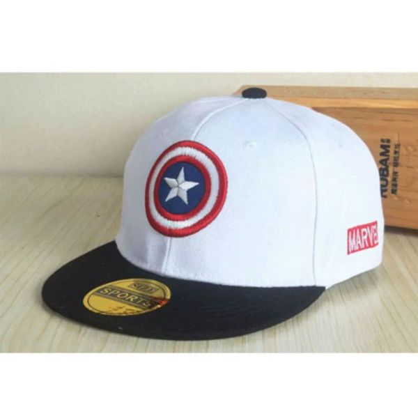 Gorra del Capitan América con visera...