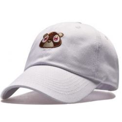 Gorra visera curvada Osito dibujo Bordado Gran Calidad Mujer