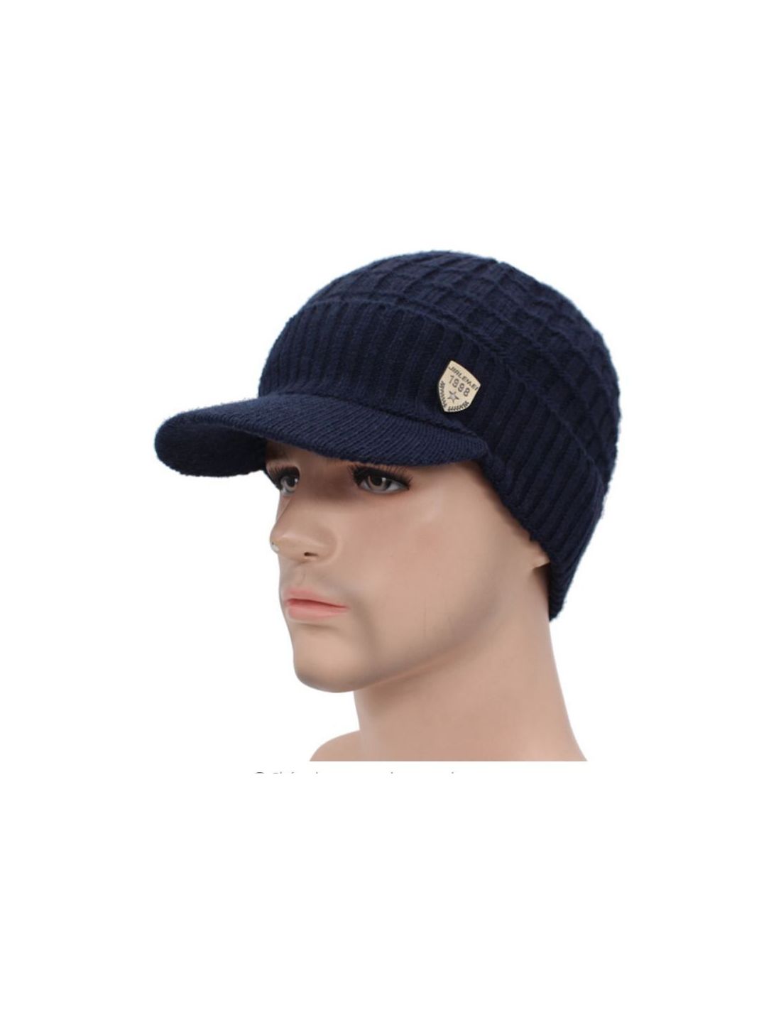 Paquete de 2 gorras de béisbol de invierno para hombre con solapas para las  orejas, sombreros de béisbol de invierno con orejeras para hombres al aire