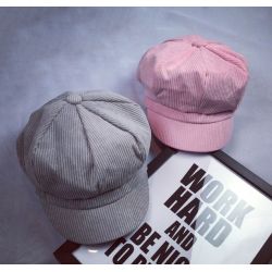 Gorra Newsboy de Pana Retro... 2