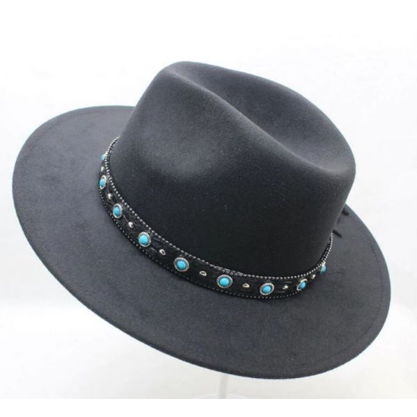 Sombrero de Ala Ancha Moda Hombre