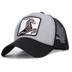 Gorra Animal Stallion Visera curvada Caballo Snapback Moda...