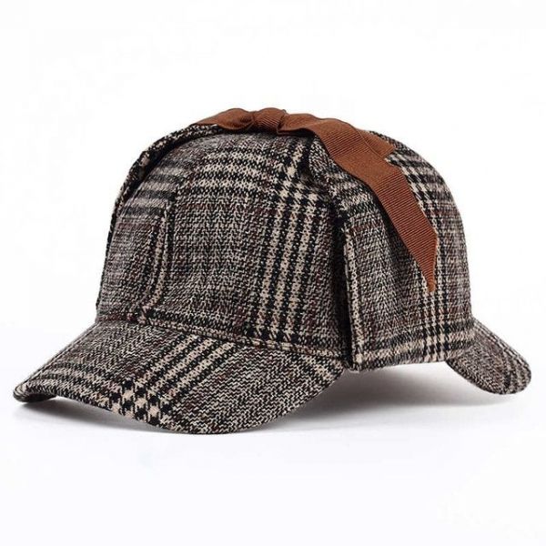 🧢 Gorra Holmes sombrero de Detective Unisex Cosplay Comprar Online