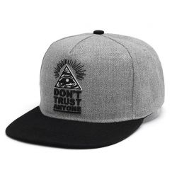 Gorra Visera Plana con logotipo 3D Dont Trust Anyone...
