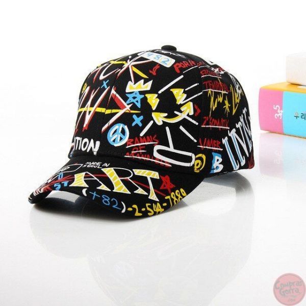 Gorra Para chicas Peace Art GRAFFITI...