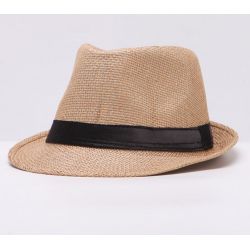 Sombrero para Mujer y Hombre de tipo Trilby hecho de Paja Moda para verano