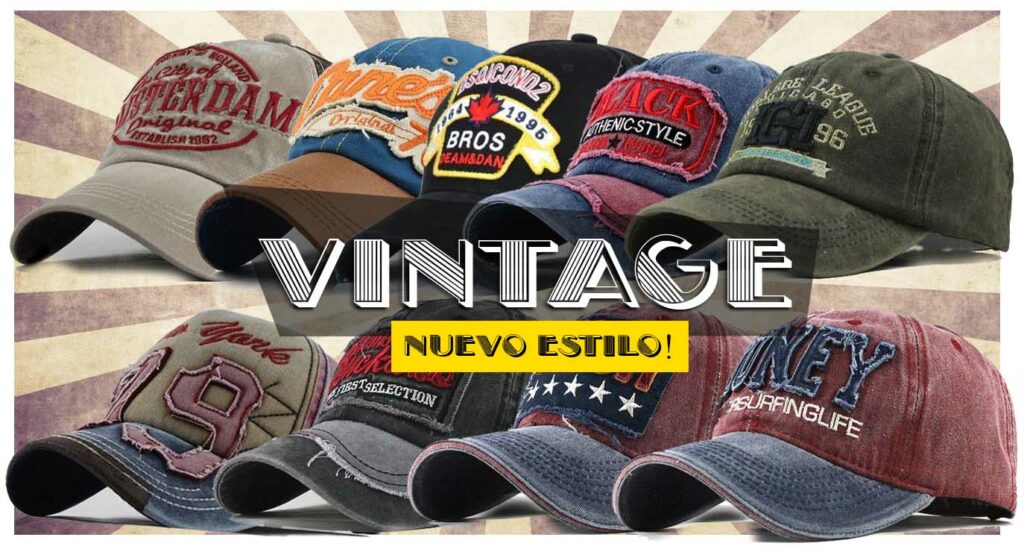 Gorras Vintage Nueva coleccion