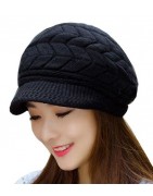Gorros de Invierno con Visera Protector Solar Suave Moda Fashion 2018