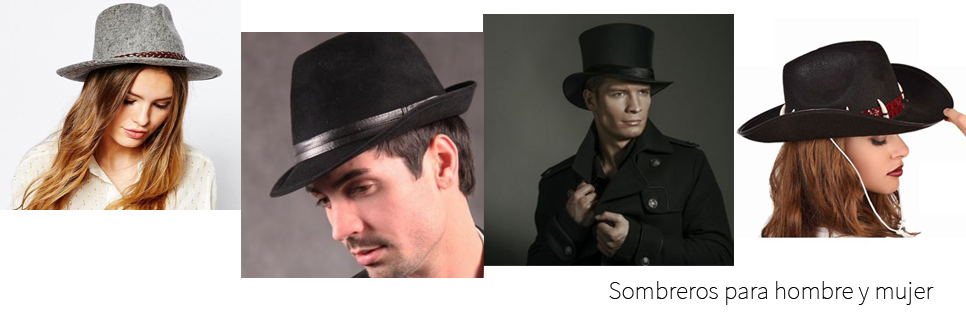 tipos de sombreros tipos de sombreros para hombre y mujer